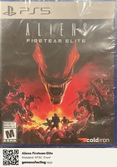 Aliens: Fireteam Elite PlayStation 5, NTSC box front