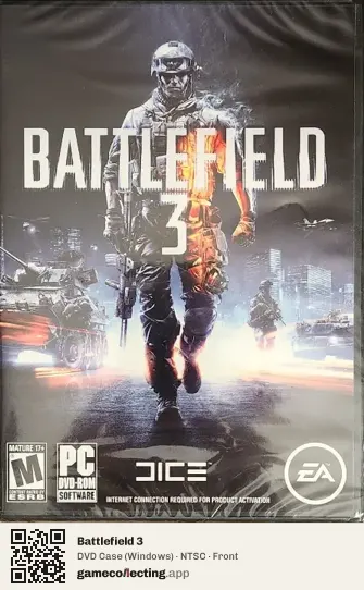 Battlefield 3 Computer, NTSC box front