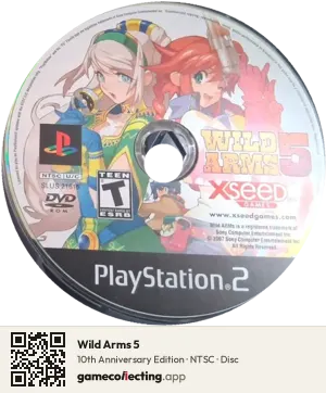 Wild Arms 5 PlayStation 2, NTSC disc