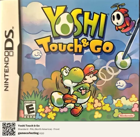 Yoshi Touch & Go Nintendo DS, North America box front