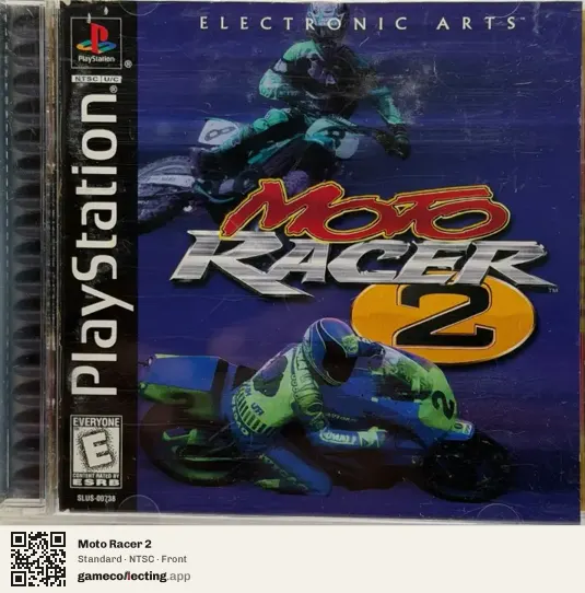 Moto Racer 2 PlayStation, NTSC box front