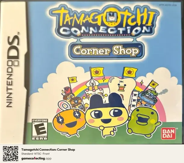 Tamagotchi Connection: Corner Shop Nintendo DS, NTSC box front