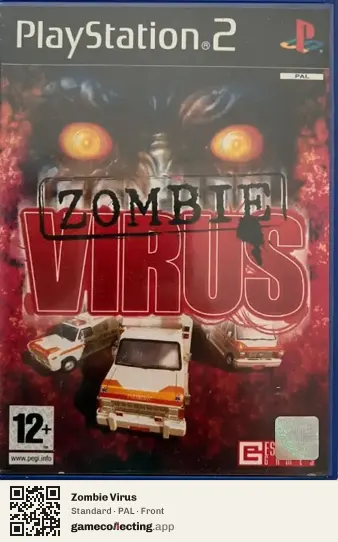 Zombie Virus PlayStation 2, PAL box front