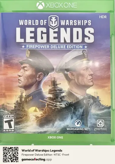 World of Warships: Legends Xbox One, NTSC box front