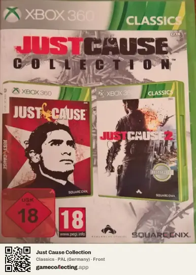 Just Cause Collection Xbox 360, Germany box front