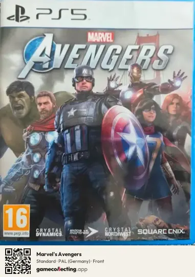 Marvel's Avengers PlayStation 5, Germany box front