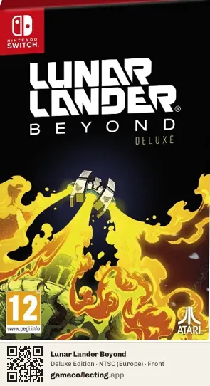 Lunar Lander Beyond Nintendo Switch, Europe box front