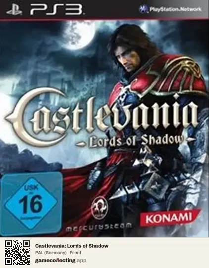Castlevania: Lords of Shadow PlayStation 3, Germany box front