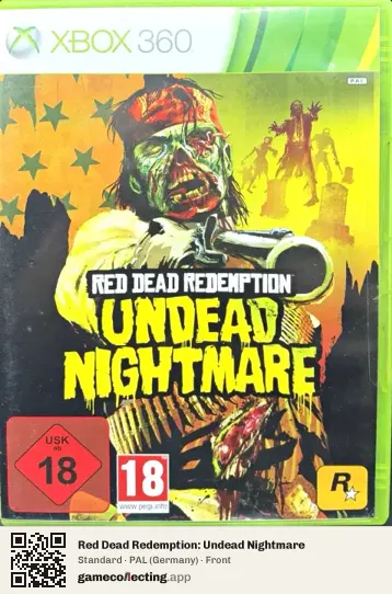 Red Dead Redemption: Undead Nightmare Xbox 360, Germany box front