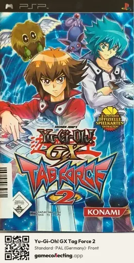 Yu-Gi-Oh! GX Tag Force 2 PlayStation Portable, Germany box front