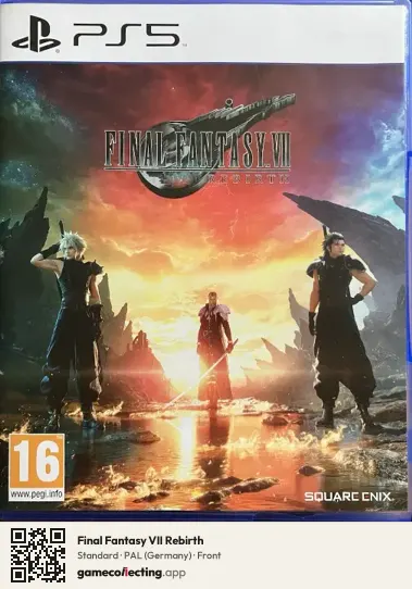 Final Fantasy VII Rebirth PlayStation 5, Germany box front