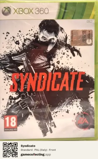 Syndicate Xbox 360, Italy box front