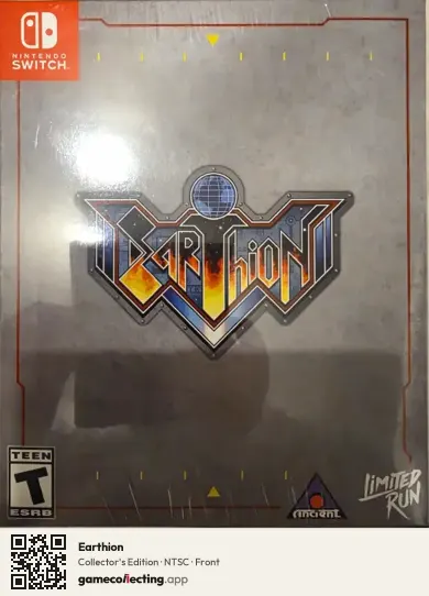 Earthion Nintendo Switch, NTSC box front