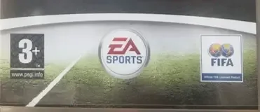 FIFA 07, the PEGI square on its front