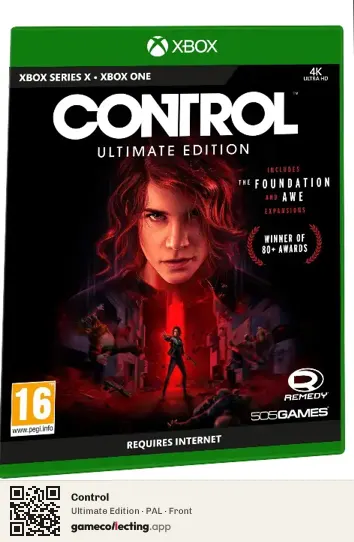 Control Xbox One, PAL box front