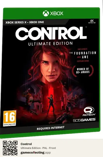 Control Xbox One, PAL box front