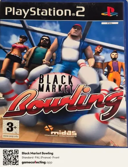 Black Market Bowling PlayStation 2, France box front
