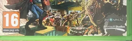 Sunset Overdrive, the PEGI square on its front