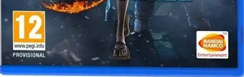 Jump Force, the PEGI square on its front