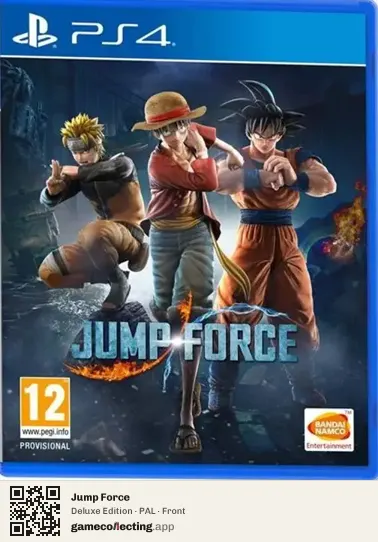 Jump Force PlayStation 4, PAL box front