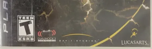 Fracture, the ESRB box on its front
