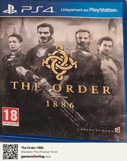 The Order: 1886 PlayStation 4, France box front