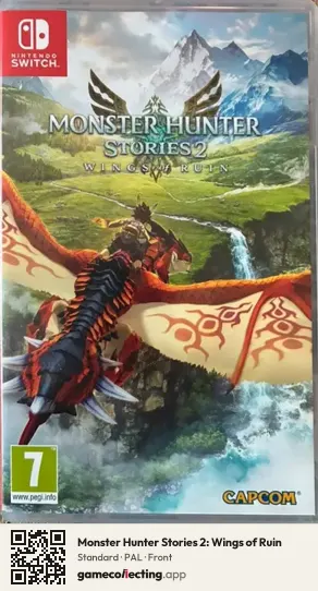 Monster Hunter Stories 2: Wings of Ruin Nintendo Switch, PAL box front