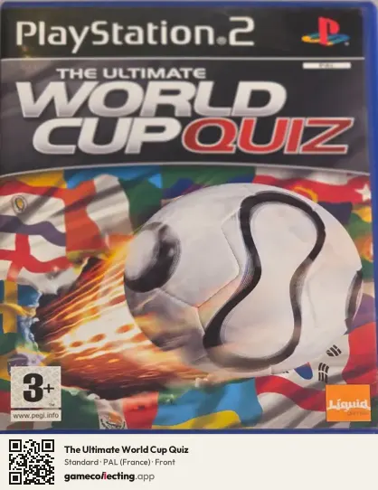 The Ultimate World Cup Quiz PlayStation 2, France box front