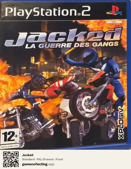 Jacked PlayStation 2, France box front