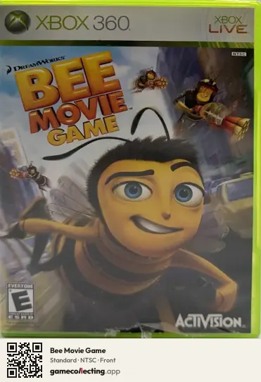 Bee Movie Game Xbox 360, NTSC box front