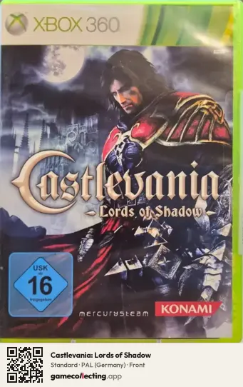 Castlevania: Lords of Shadow Xbox 360, Germany box front