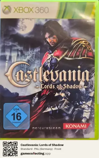 Castlevania: Lords of Shadow Xbox 360, Germany box front