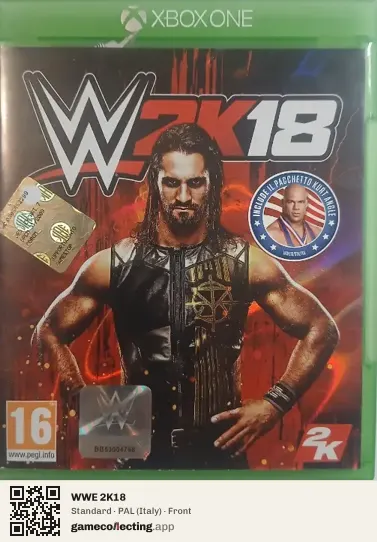 WWE 2K18 Xbox One, Italy box front