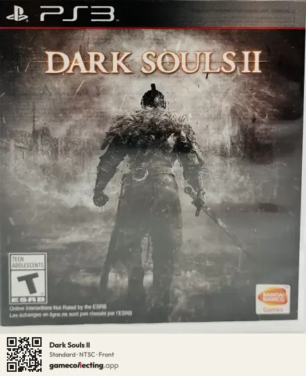 Dark Souls II PlayStation 3, NTSC box front