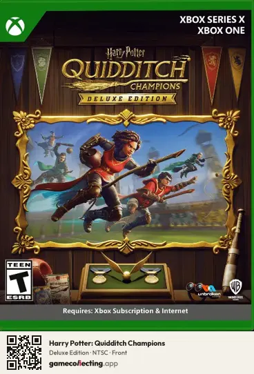 Harry Potter: Quidditch Champions Xbox Series X, NTSC box front