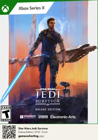 Star Wars Jedi: Survivor Xbox Series X, NTSC box front