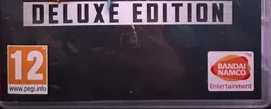 Jump Force, the PEGI square on its front