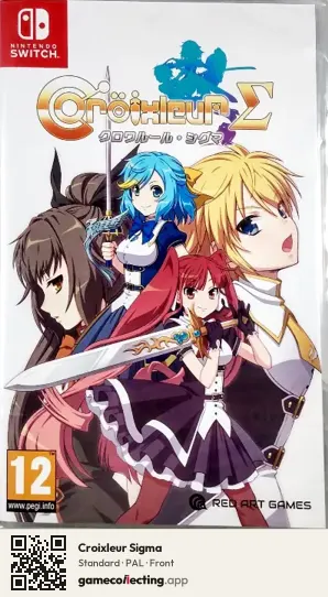 Croixleur Sigma Nintendo Switch, PAL box front