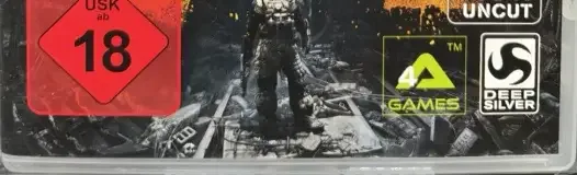 Metro: Last Light, the USK square on its front