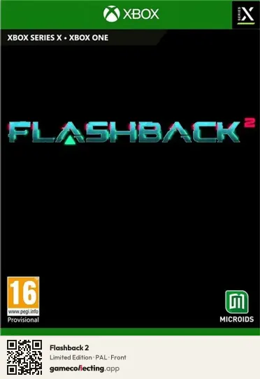 Flashback 2 Xbox Series X, PAL box front