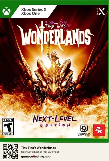 Tiny Tina's Wonderlands Xbox Series X, NTSC box front