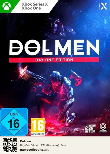Dolmen Xbox Series X, Germany box front