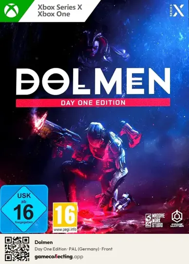 Dolmen Xbox Series X, Germany box front