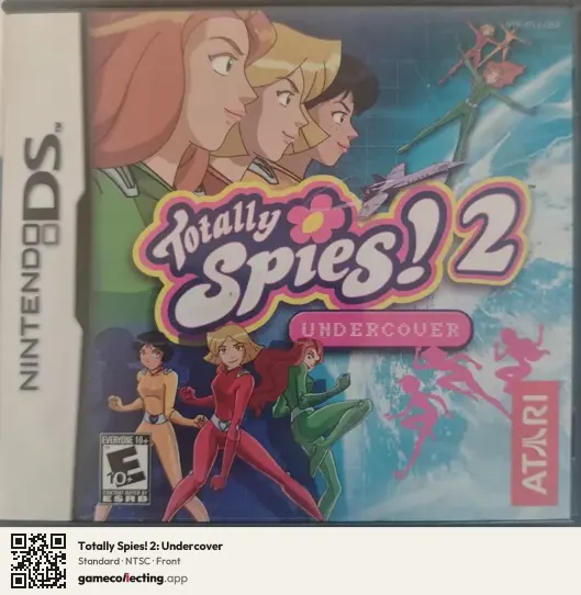 Totally Spies! 2: Undercover Nintendo DS, NTSC box front