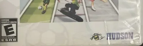 Deca Sports, the ESRB box on its front