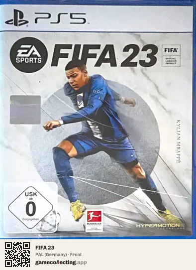 FIFA 23 PlayStation 5, Germany box front