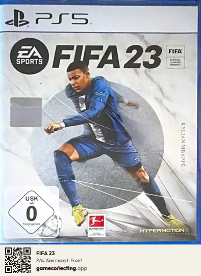 FIFA 23 PlayStation 5, Germany box front