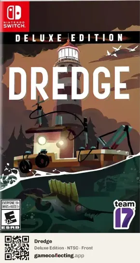 Dredge Nintendo Switch, NTSC box front