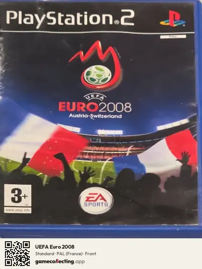 UEFA Euro 2008 PlayStation 2, France box front