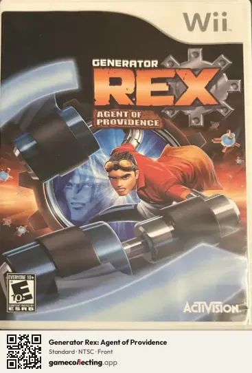 Generator Rex: Agent of Providence Nintendo Wii, NTSC box front